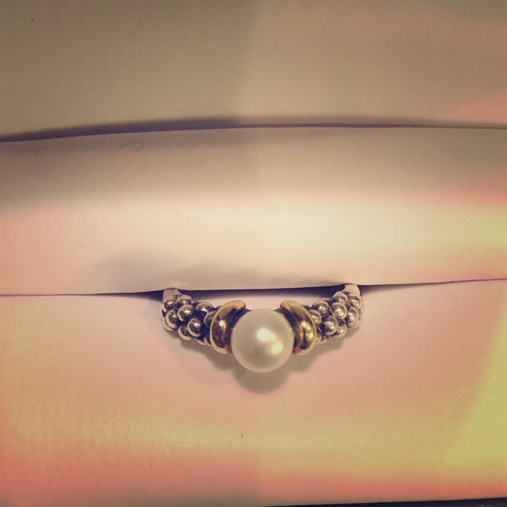 Lagos Caviar Pearl Ring